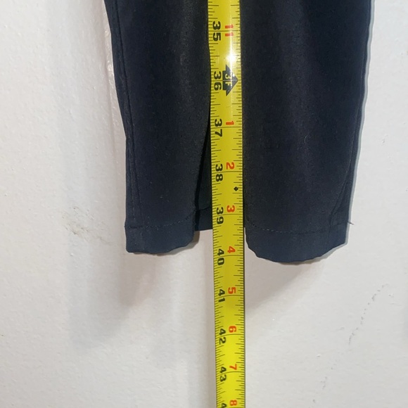 🐆Black comfy elastic banded scrub bottoms with pockets! - Picture 5 of 8